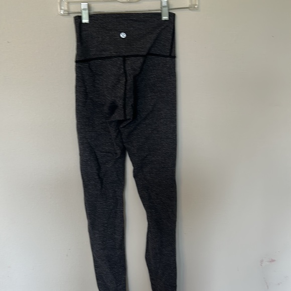 Lululemon Wunder Under High-Rise Tight 28" Variegated Knit Jacquard Black Dark - Picture 2 of 3